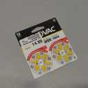 Rayovac Size 10 Hearing Aid Batteries (12 Pack) (Yellow Tab)