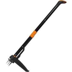 Weed Puller Tool  4-Claw, Extra-Long 43 Handle, No Bending, Easy Eject  Removes Weeds Effortlessly  Sturdy Foot Pedal & Lightweight Aluminum  Effortless Hand Weeding Tool