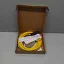 25 Feet Heavy Duty Generator Adapter Extension Cord,Generator Locking Cord,NEMA L14-30P to Four 5-20R, 4 Prong 10 Gauge Flat Generator Cable,125/250V 30Amp 7500 Watts Yodotek