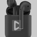 Acoustix AudioBuds+ True Wireless Earbuds with Charging Case - Black