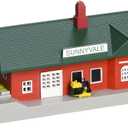 Bachmann Trains - PLASTICVILLE U.S.A. BUILT-UP BUILDING - PASSENGER STATION - N Scale