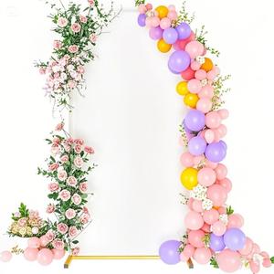 7.2FT Arch Backdrop Cover,Wedding Arch Covers Stretchy Backdrop Spandex for Birthday Party Baby Shower,Ideal for Balloon Arches (White)