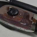 Rowenta Iron Steamer for Clothes, Stainless Steel Soleplate, Iron with Retractable Cord, Black, DW2459