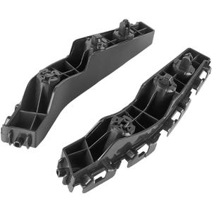 1 Pair Left and Right Side Front Bumper Bracket Bumper Mount Support Bracket - Compatible for Jeep Compass 2.0L L4 - Gas, 2.4L L4 - Gas 2011-2017 - Replace Part 5182596AC, 5182597AC