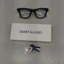 Upgraded AI Smart Glasses with Camera 8MP HD1080P Video Glasses with Camera and Audio -Video Recording Glasses with Audio, Video Glasses, Real-Time Translation (Carbon Black)