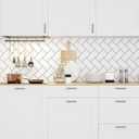 30 Pack 5" Brushed Silver Cabinet Pulls, Hollow (3" C-C) Universal Cabinet Handles for Kitchen/Bathroom/Dresser, Cupboard Hardware for Bar Pulls