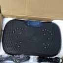 AXV Vibration Plate Fitness Platform Exercise Machine Vibrating Lymphatic Drainage Shaking Full Body Shaker Workout Vibrate Stand Shake Board Sport Gym for Weight Loss Fat Burner for Women Men
