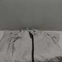 IN'VOLAND Women's Rain Jacket Plus Size Long Raincoat Lightweight Hooded Windbreaker Waterproof Jackets with Pockets (Grey)