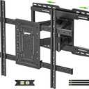 USX MOUNT Heavy Duty TV Wall Mount for 32-105" TVs up to 165lbs with 8" Sliding Design,Ultra-Large Mount for up to 24" Studs with Swivel,Tilt&Leveling,Pre-Assembled Monitor Bracket Max VESA 800x600mm