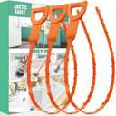 ARCTIC EAGLE Drain Snake Hair Drain Clog Remover - 3 Pack Shower Snake Sink Unclogger Tool with Exquisite Packaging