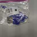 4 Pack Flea Lice Comb, Stainless Steel Dog Cat Grooming Combs with Rounded Teeth, Double Sided Professional Pet Tear Stain Remover, Dematting Tool for Small, Medium & Large Pets