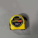 Tape Measure with Fractions 1/8, Measuring Tape 16 FT, 1 Inch/25mm Wide Blade Measurement Tape, Easy Read, Small, Local Design with Fractional Read, Great for Around The House and Carpenter