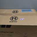 Fanbulous 52" Outdoor Ceiling Fans with Lights and Remote Control,IP65 Wet Rated Waterproof Ceiling Fan with 6-Speed DC Motor, Farmhouse Gazebo Fan for Porch Patios PavilionBlack