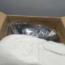 Headlight Assembly Compatible with Honda Accord Sedan 2008-2012 Black Housing Clear Corner Left Right Headlamp Set 33150TA0A01 33100TA0A01 HO2502130 HO2503130 Factory Style