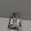 Drawstring Backpack with Mesh Pocket Water Resistant String Beach Swim Sports Gym for Women Men (Black)