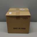 Yunlly 8 Pcs 6 Inch Large Farmhouse Rustic Christmas Ball Ornaments Set White and Gold Vintage Christmas Tree Ornaments Hanging Plastic Neutral Farmhouse Distressed Tree Decoration for Xmas Home Decor