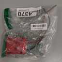 Kzreect Battery Adapter with Switch, Over-Discharge Protection, Compatible with Milwaukee 18V Battery, Converter for DIY RC Car Toys Robotics and Truck, 12 AWG Wire, 2 Pack (Red)