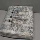 Runner Rug 2x8, Vintage Boho Rug,Ultra-Soft Low Pile, Washable, Non Slip,Stain Resistant Printed Carpet for Hallway Kitchen Living Room Bedrooms Playroom Office, Light Blue