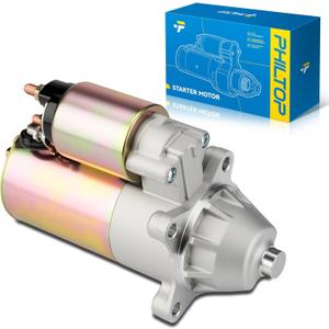 PHILTOP New Starter Replacement for Ford,Mercury for Lincoln 2004-2007 Titan, 2005-2006 Armada, 2004-2006 QX56, 2004 Pathfinder Armada (3267N)