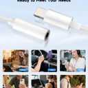 [Apple MFi Certified] 2 Pack Lightning to 3.5 mm Headphone Jack Adapter, iPhone Aux Adapter Converter Dongle Audio Cable Compatible with iPhone 14 13 12 11 X XS 8 7