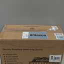 Electric Fireplace Logs Inserts Heater 20-Inch, Remote Controller Fireplace Heater, Adjustable Flame Colors, Realistic Fake firewood Flame, Overheat Protection, Timer, Thermostat, 1500W Black