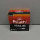 Folgers Black Silk Dark Roast Ground Coffee, 32 Keurig K-Cup Pods