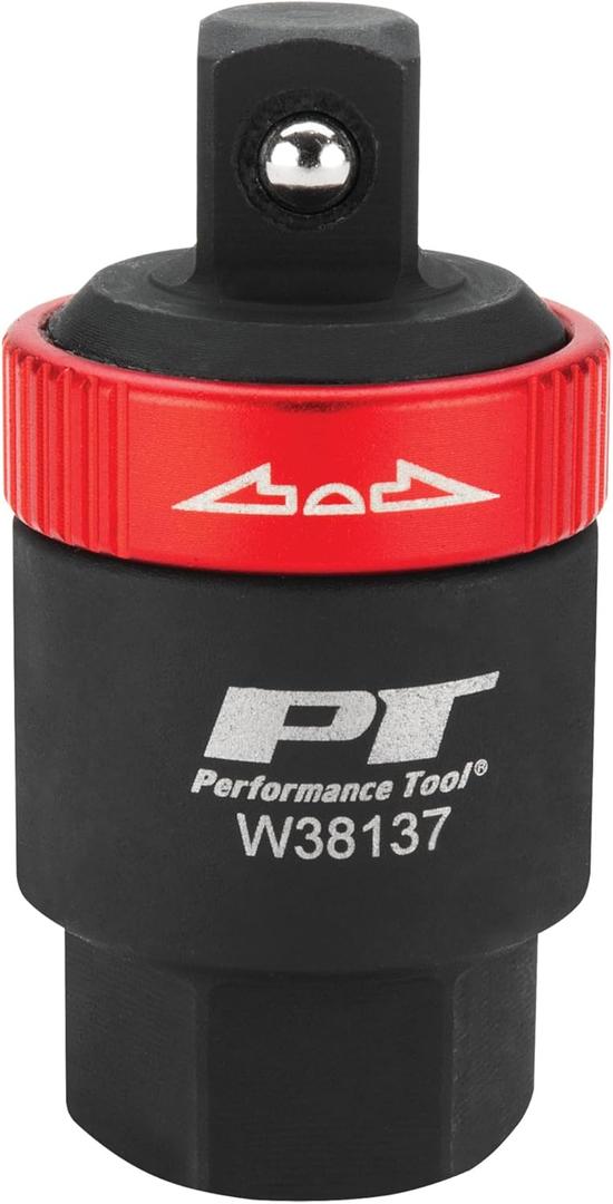 Performance Tool W38137 3/8-Inch Drive Ratcheting Adapter,Black