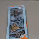 4 Pack: Diecast Fighter Jets Pullback Airplane Military Plane Toys Army Air Force Party Favors Kids Playset and Durable Die-cast Metal Miniature Aircraft Models for Imaginative Play