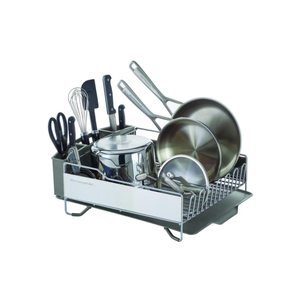 KitchenAid Full Size Dish Rack, Light Grey ( 15" x 19" )