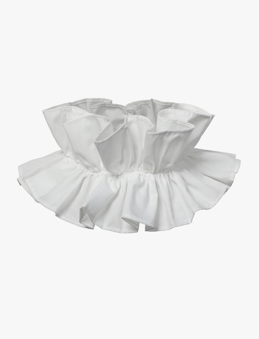 Women's Renaissance Ruff Collar Neck Ruffle Vintage Victorian Elizabethan Costume