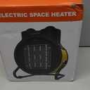 Electric Patio Heater - Greenhouse Fan Heater Portable Space Heater, Adjustable Thermostat, for Greenhouse, Garage, Office, Workplace, PTC Fast Heating, Electric Ceramic Heaters,Metal Base