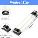 1 Pc Mahjong Line Finder Magnified Line Reader 6 Inch Acrylic Magnifier with Guiding Lines Reading Aid for Small Prints Mahjong Rules Bible Cross Stitch Accessories