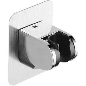 Adjustable Waterproof Shower Rack Bracket Adhesive Stick Wall Mounted Bath Holder Fixed and Adjust Shower Bathroom