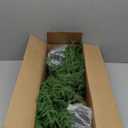 3FT Pre-Lit Artificial Norfolk Pine Christmas Tree  Realistic Potted Tree with 70 LED Lights & 8-Mode Battery Box, Pre-Assembled Faux Holiday Decor for Indoor Display (2)