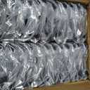 12 pcs 4x4 (Actual: 3.5"x3.5") Aluminum Deck Post Base Cover, for Railings, Stairs, Patios, Porches, Split Deck Post Skirt (Black)