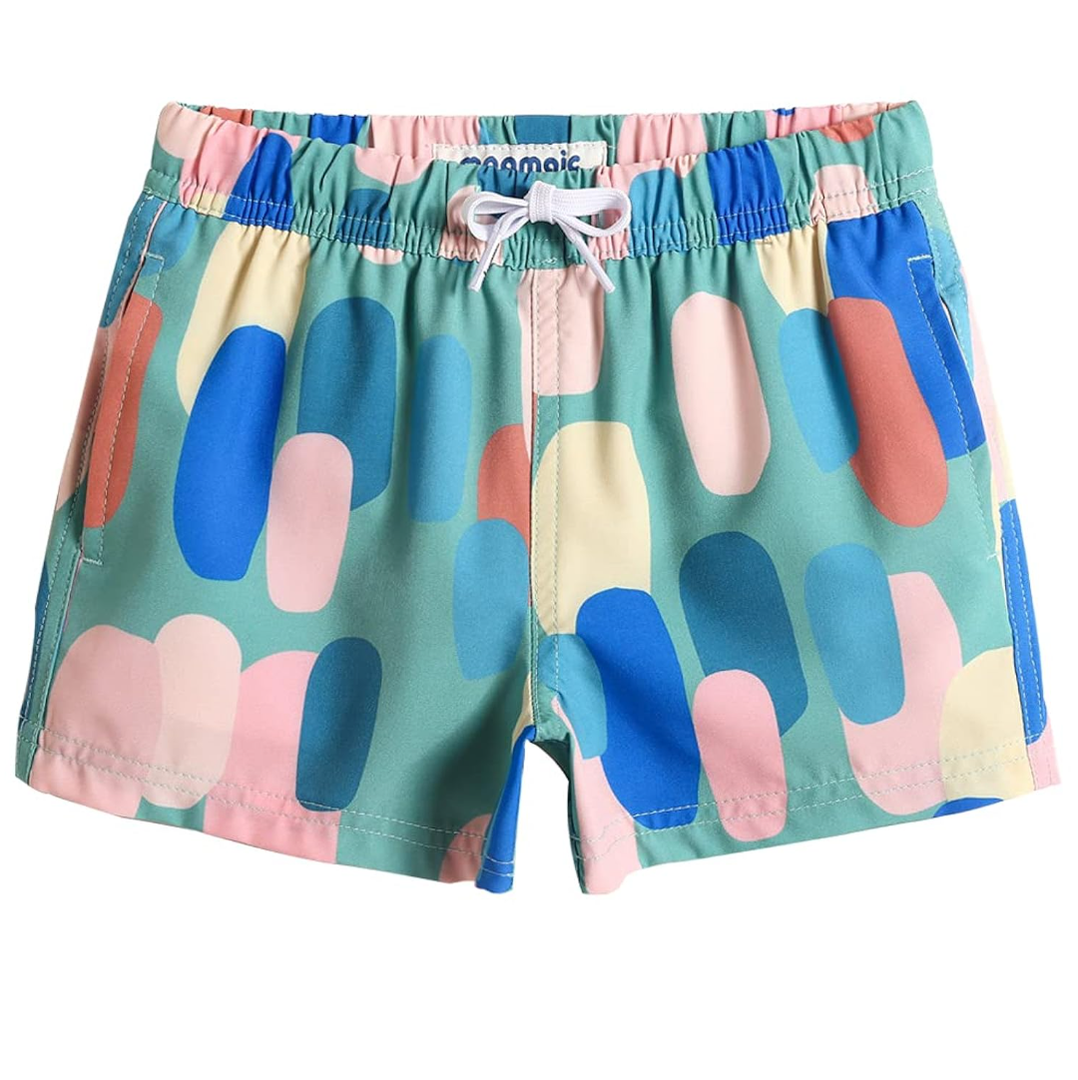 maamgic Boys Swim Trunks Stretch Quick Dry Swim Shorts Kids Bathing Suits Toddler Boy Swimsuit Swimwear M