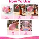 3 x 80pcs Pink Balloons, 12 inch Birthday Balloons, Party Balloons, Birthday Decorations, Helium Balloons for Bridal Shower Wedding Party Decorations