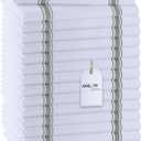 Avalon Kitchen Dish Towels Set (Value Pack of 15) Size 15x25 Inch, 100% Cotton Soft & Absorbent Kitchen Towels, Tea Towels, Reusable Cleaning Cloths for Household Cleaning (Grey)