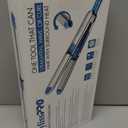 Nano Titanium Prima Ionic Hair Straightener  Professional Flat Iron & Curling Iron in One for Stylists, Pro Styling Hair Tool (1 1/4 Inch, Blue)