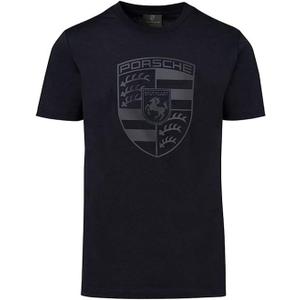 Porsche Black Crest Men's T-Shirt (Medium)