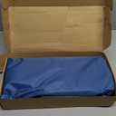 Universal Chair Umbrella Canopy, UPF 50+ Sun Shade with Adjustable Clamp, Fits Most Brands Beach, Camping, Lawn, Tanning, Zero Gravity, Lounge & Fishing Chairs, Patent Design (1 Pack, Navy)