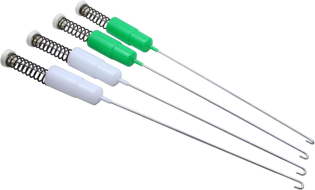 ApplianPar WH16X26911 WH16X26910 Washer Suspension Rod Kit for GE Washing Machine GTW485ASJ2WS GTW335ASN2WW Replaces WH16X24144, WH16X24145, 4588120, AP6286937, PS12343380