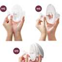 Momcozy M5| M6| M9 Original Replacement Accessories, Food-Grade Silicone & BPA Free, Original Breastfeeding Parts, Inserts 17mm, 4 Pack