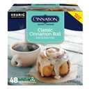 Cinnabon Classic Cinnamon Roll Keurig Single-Serve K-Cup Pods, Light Roast Coffee, 48 Count (EXP 07/31/27)