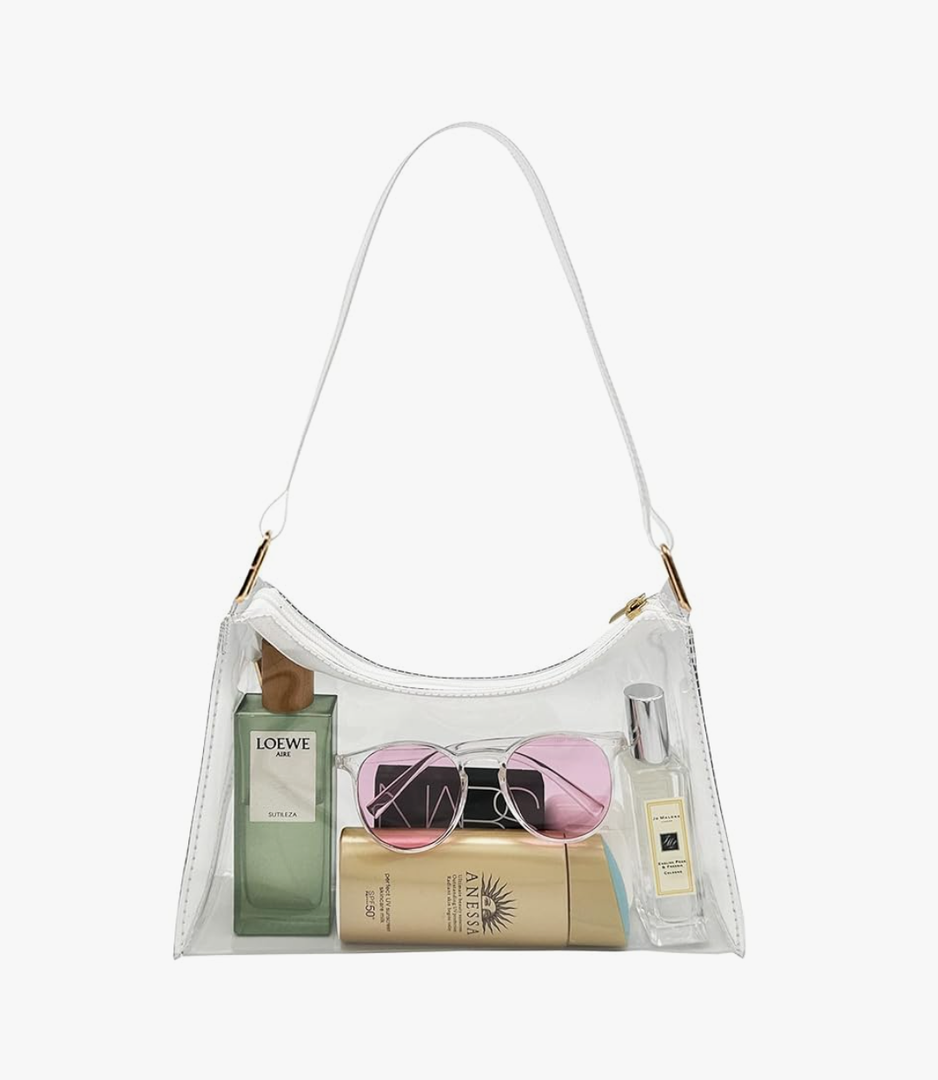 Clear Bag for Stadium Events Women's Purse Handbags Small Purse shoulder bag Crossbody Bag