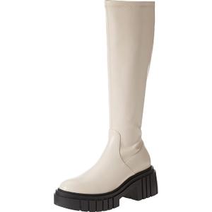 The Drop Women's Kennedy Pull-On Lug Sole Platform Boot