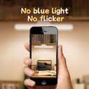 LED Desk Lamp, 3 Modes 5 Brightness, Magnetic, Rechargeable, White, Plastic, Home Office, Under Cabinet, Camping, Plant Light