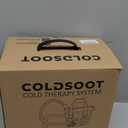 Cold Therapy Machine w/Timer, Compact and Portable Ice Machine for Knee After Surgery, Knee Replacement Recovery System, Cryotherapy Pain Relief w/Compression Pad for Shoulder, Hip and Ankle