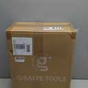 Giraffe Tools Pressure Washer Hose Reel with 60ft Replaceable Hose, Power Washer Retractable Hose Reel, Heavy Duty, Wall/Floor Mounted, 4000 PSI Black