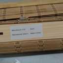 LazBlinds No Drill Cordless Bamboo Roman Shades, 20" W × 64" H, Brown